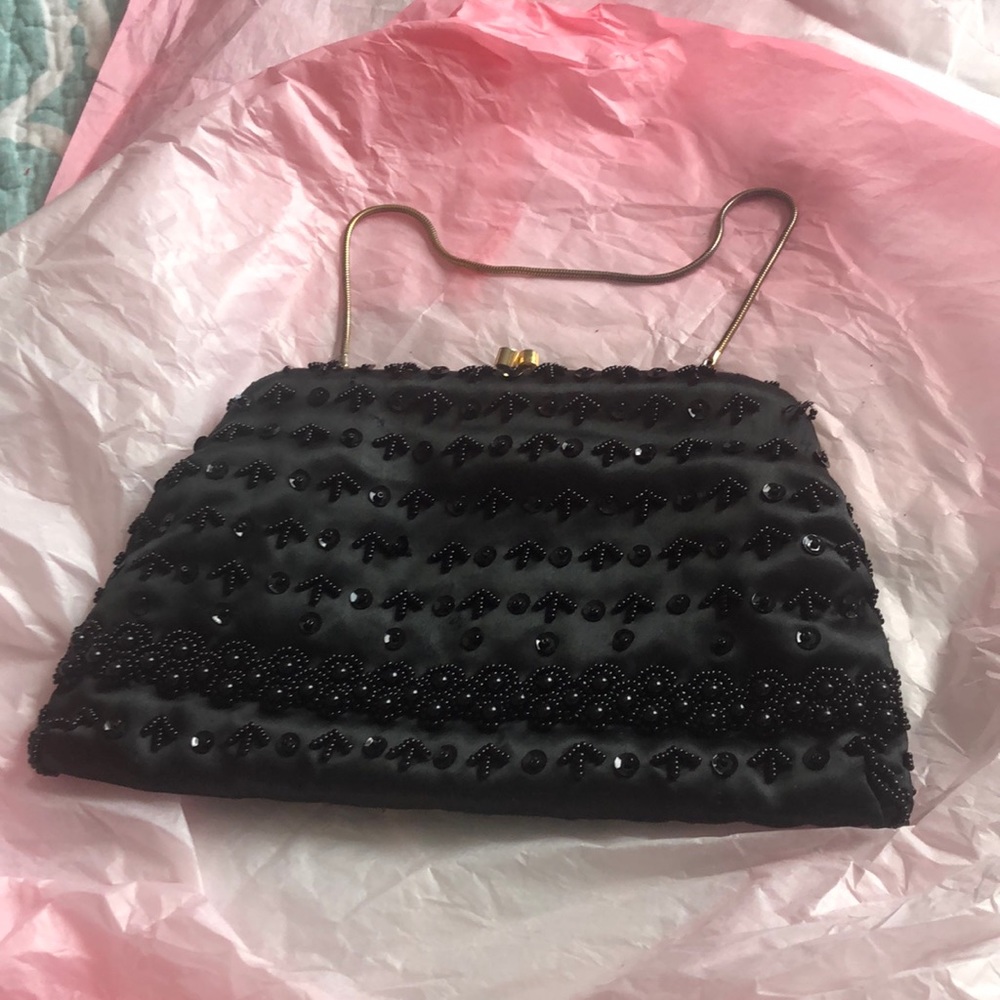 Vintage Beaded Evening Clutch